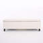 Banc de rangement rembourré en tissu Modern-108988348