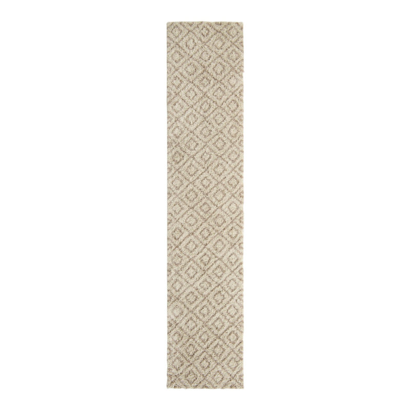 Geometric Indoor Rug, Runner 3'3" x 16'5"
