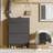 24 Pair Shoe Storage Cabinet with 2 Flip Drawers and Top Drawer-1798799351