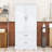 Stylish Freestanding Bathroom Storage Cabinet with Adjustable Shelf, Drawers and Anti-Tipping Design-1272654926