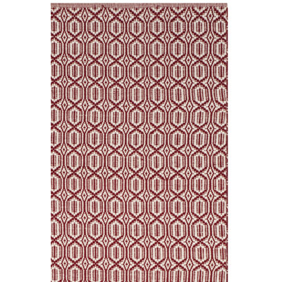Bester Hand Woven Cotton Geometric Rug