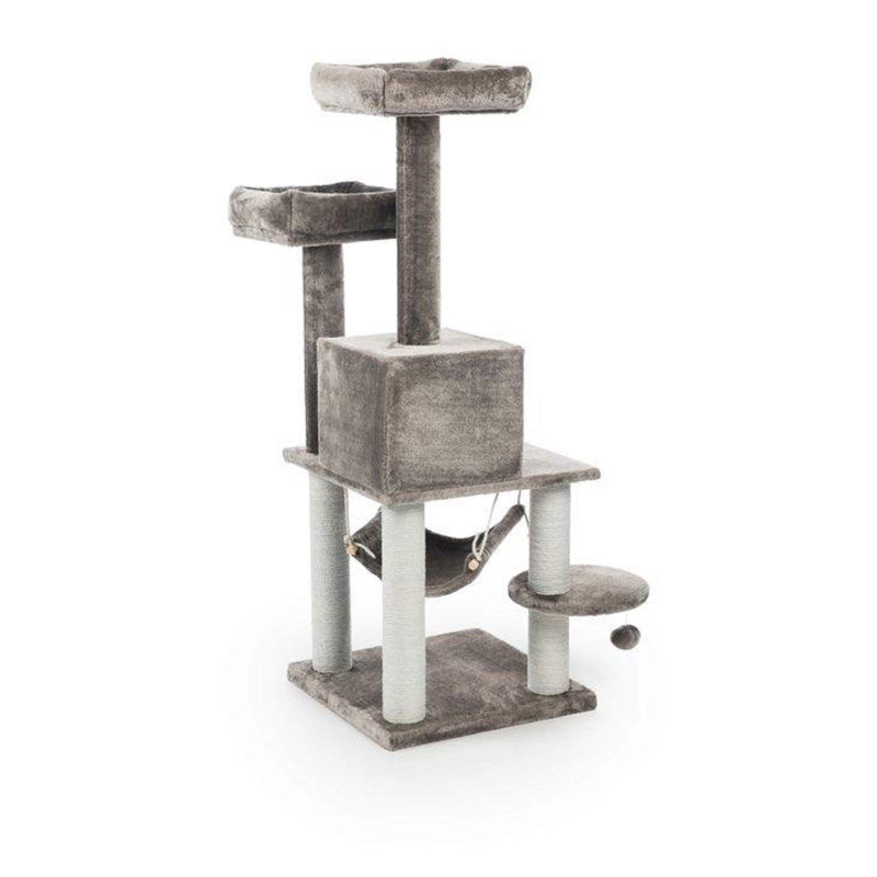 Habitation pour chat 53 po Hermann, Gris