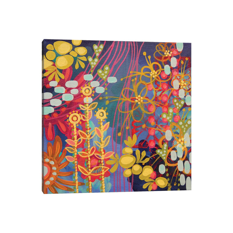 Bluesy by Stephanie Corfee - Gallery-Wrapped Canvas Giclée on Canvas, Canvas, 30.48 cm H x 30.48 cm W