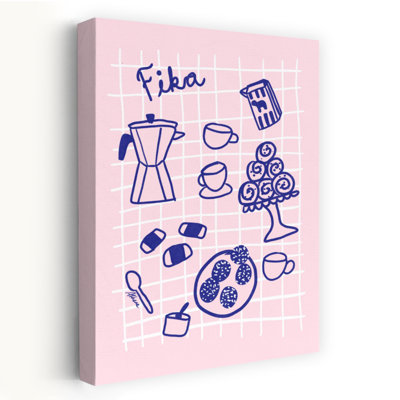 Swedish Fika Contemporary Wall Art Print