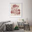 Blooming Alone Shadowbox Floral & Botanical Print by Oliver Gal, Black Frame, 16 x 20-1857169041-1857169042