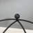 Tempered Glass Surface Console Table Coffee Table With Sturdy Construction For Living Room (Rustic Black)