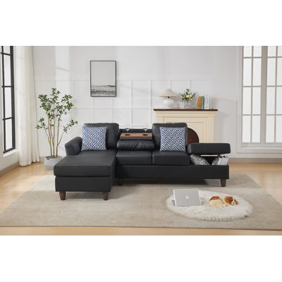 Unités de rangement cachées et coussins décoratifs assortis pour les maisons modernes