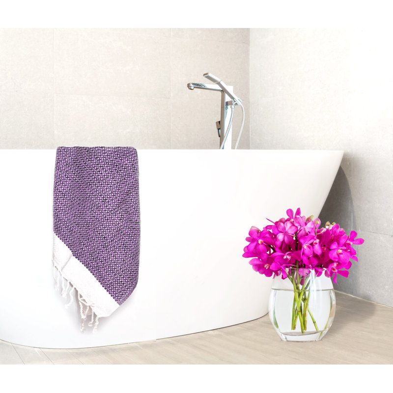 Solley Cotton Bath Sheet, Purple