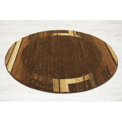 Ketcham Abstract Hand Hooked Area Rug