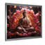 Art bouddhiste indien rose et doré-827751481-827751480