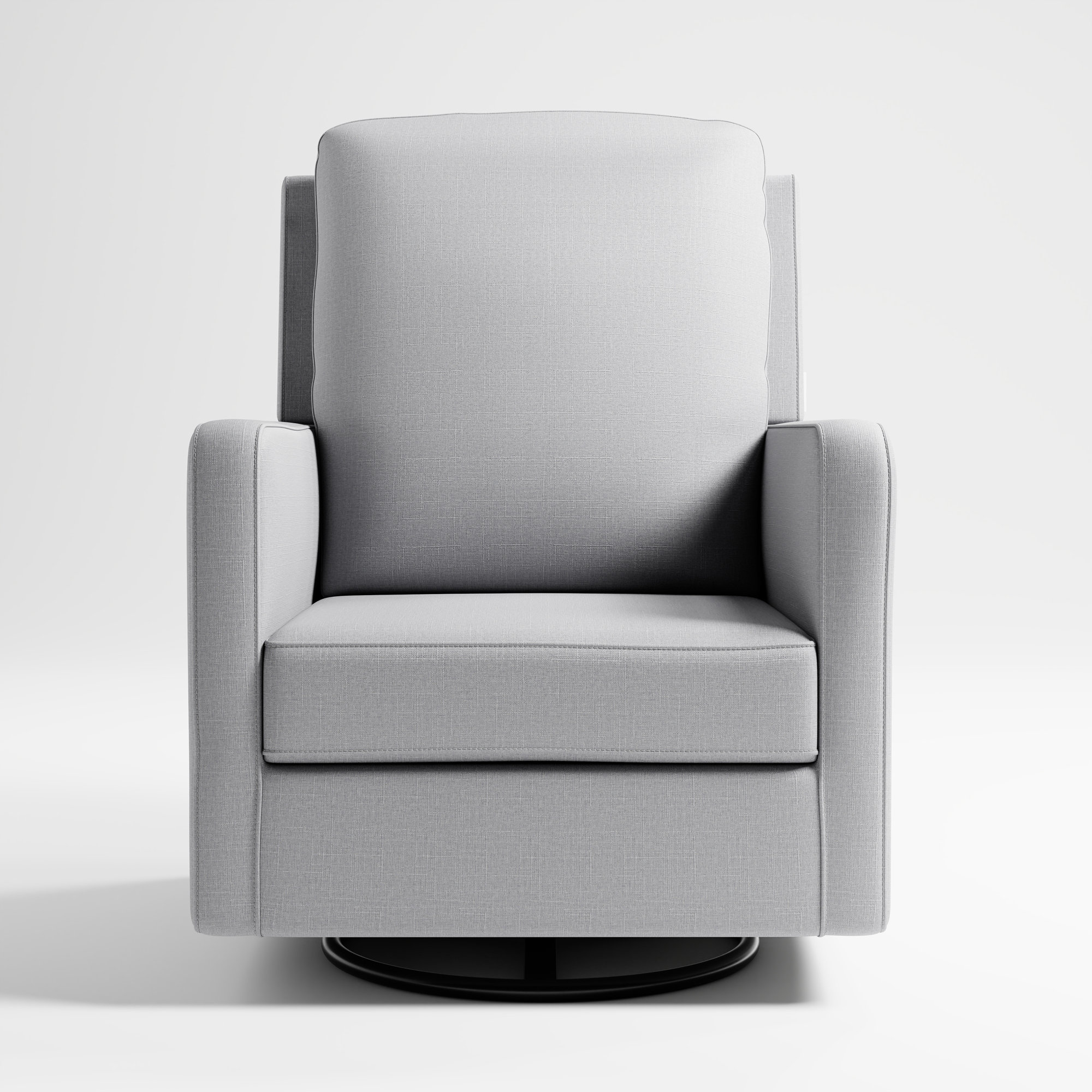 Calabasas Swivel Glider, Fog Fabric