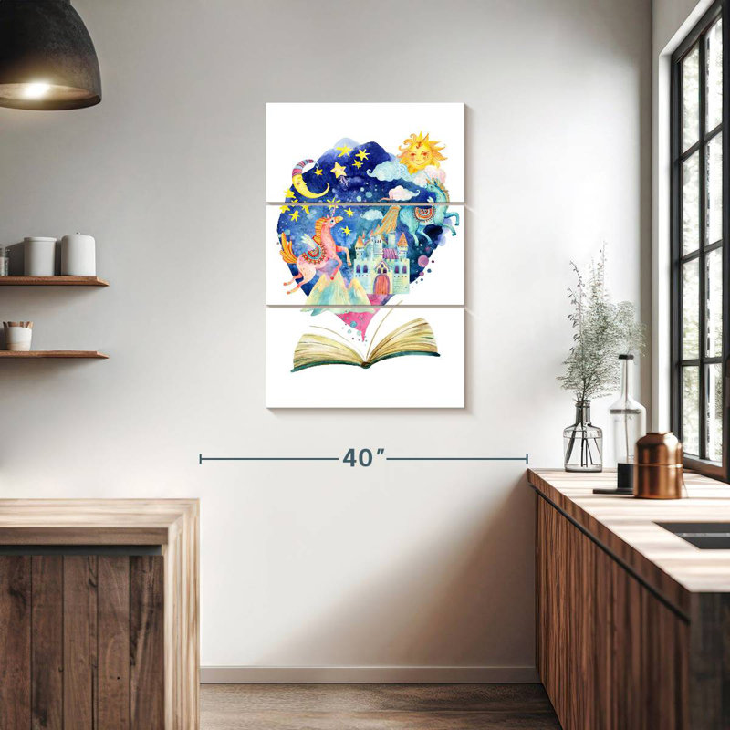 Kelan Fairy Tale Book World, H 38 po x l 24 po