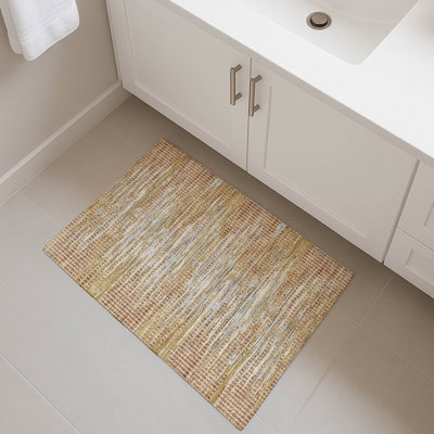 Tapis abstrait intérieur / extérieur lavable à la machine Chantille ACN2642