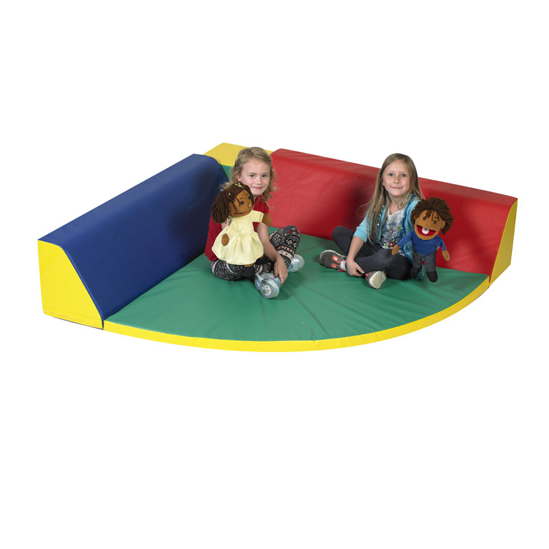 Quarter Circle Restful Corner Soft Seating