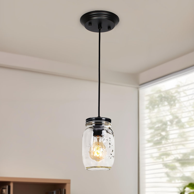 Luminaire suspendu à pot 1 lumière Jaxie