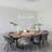 Eathyn 5-Light Teardrop Glass Kitchen Island Pendant