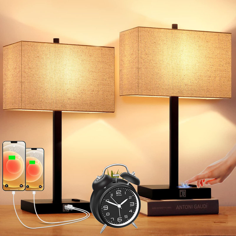 Quintosa Metal USB Table Lamp
