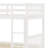 Rubber Wood Bunkbed With Trundle And Ladder,Convertible Into Two Beds-1911151980