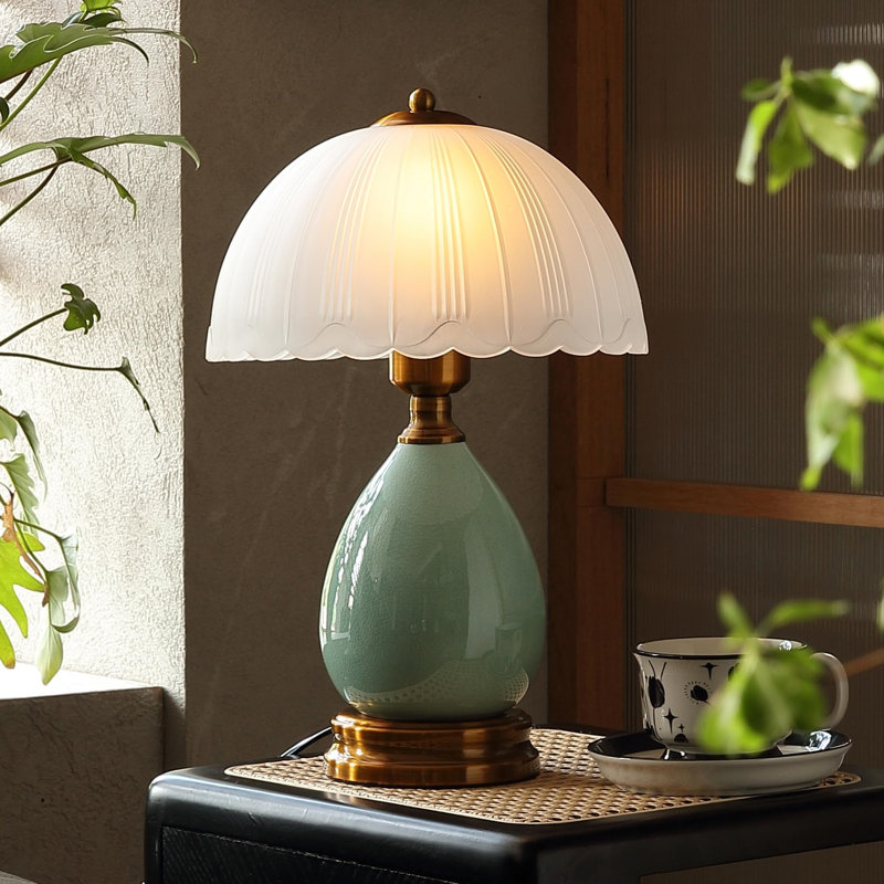 Lampes de table rétro en céramique