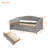 Twin Size Daybed With Two Drawers In Gray - And Stylish Addition Upholstery Add Style To Your Home-700864603