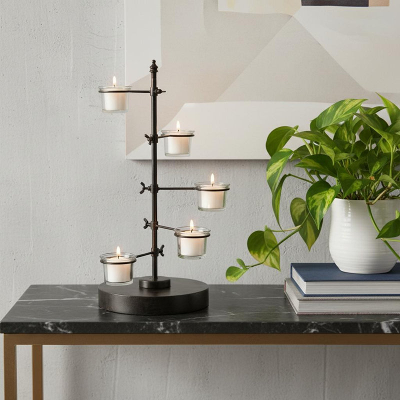 Porte-bougie de table 17 po