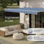 ALEKO Motorized Retractable Outdoor Awning with White Frame-111027051-111027052