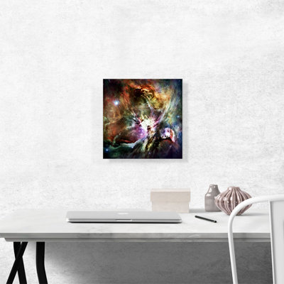 «Colorful Orion Nebula Hubble Telescope NASA», reproduction de photo sur toile tendue