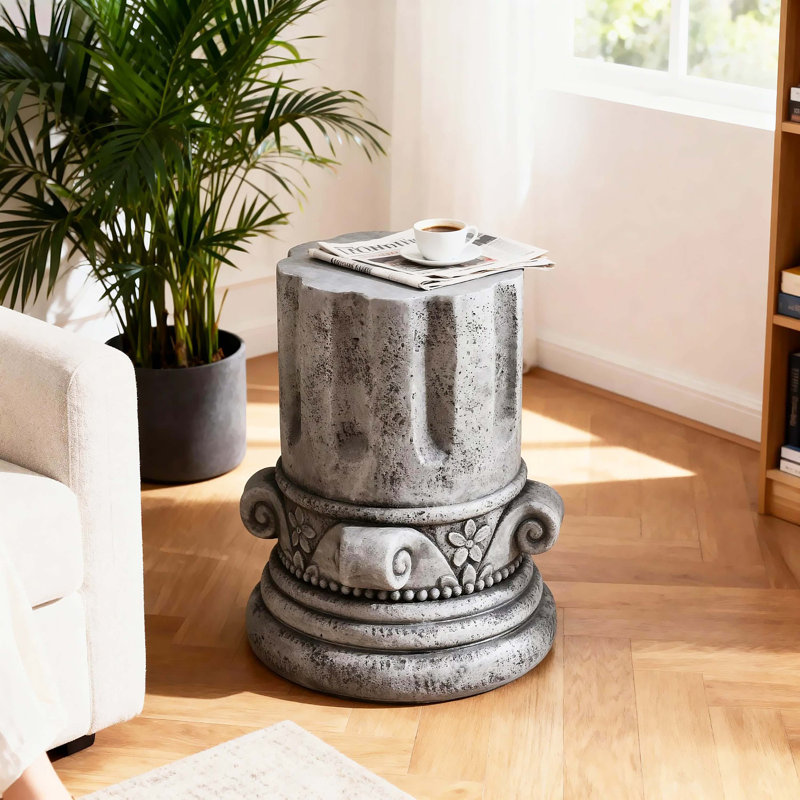 Table d'appoint moderne toutes saisons pour l'extérieur et l'intérieur