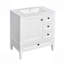 Meuble-lavabo moderne 30 po avec lavabo en céramique et 3 tiroirs