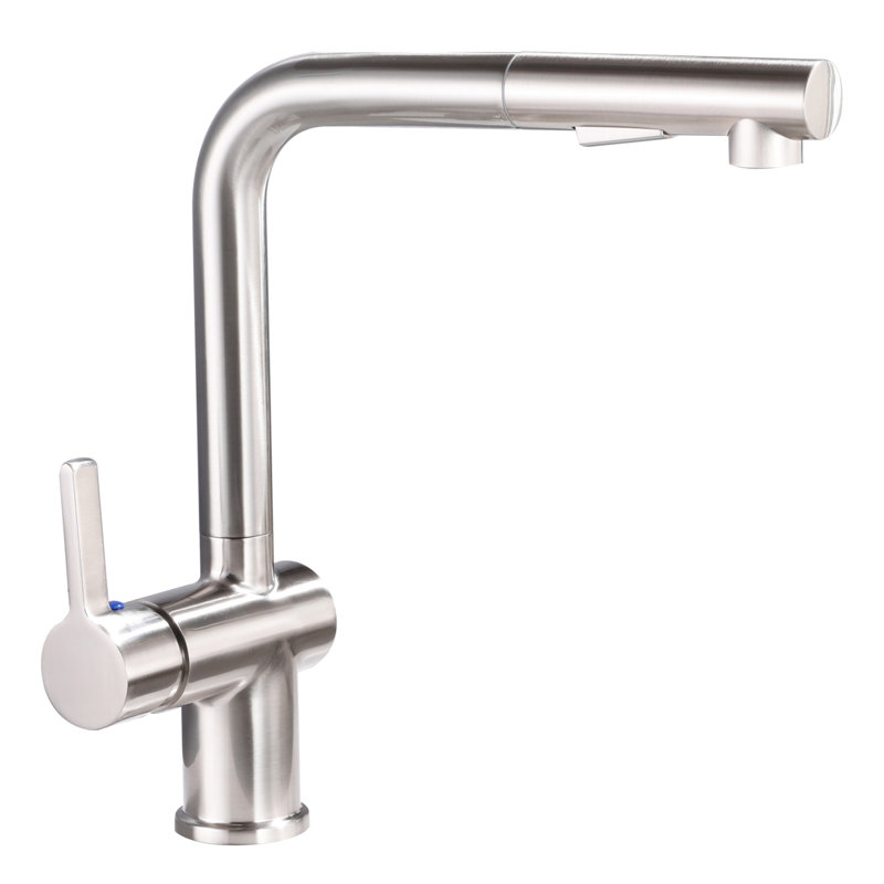Vatuatumt Pull Out Kitchen Faucet, Brushed Nickel