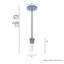 Luminaire suspendu à 1 lumière Hartland-55188846