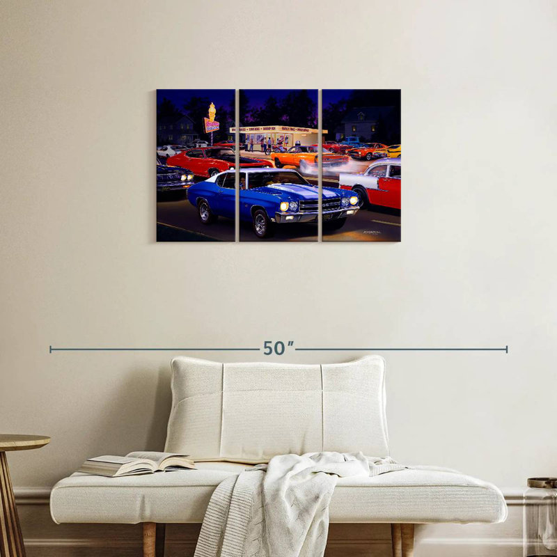 Mehar Fast Fred's, 20" H x 33" W