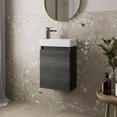 Anthonee 10mm Single Bathroom Vanity with Ceramic Basin