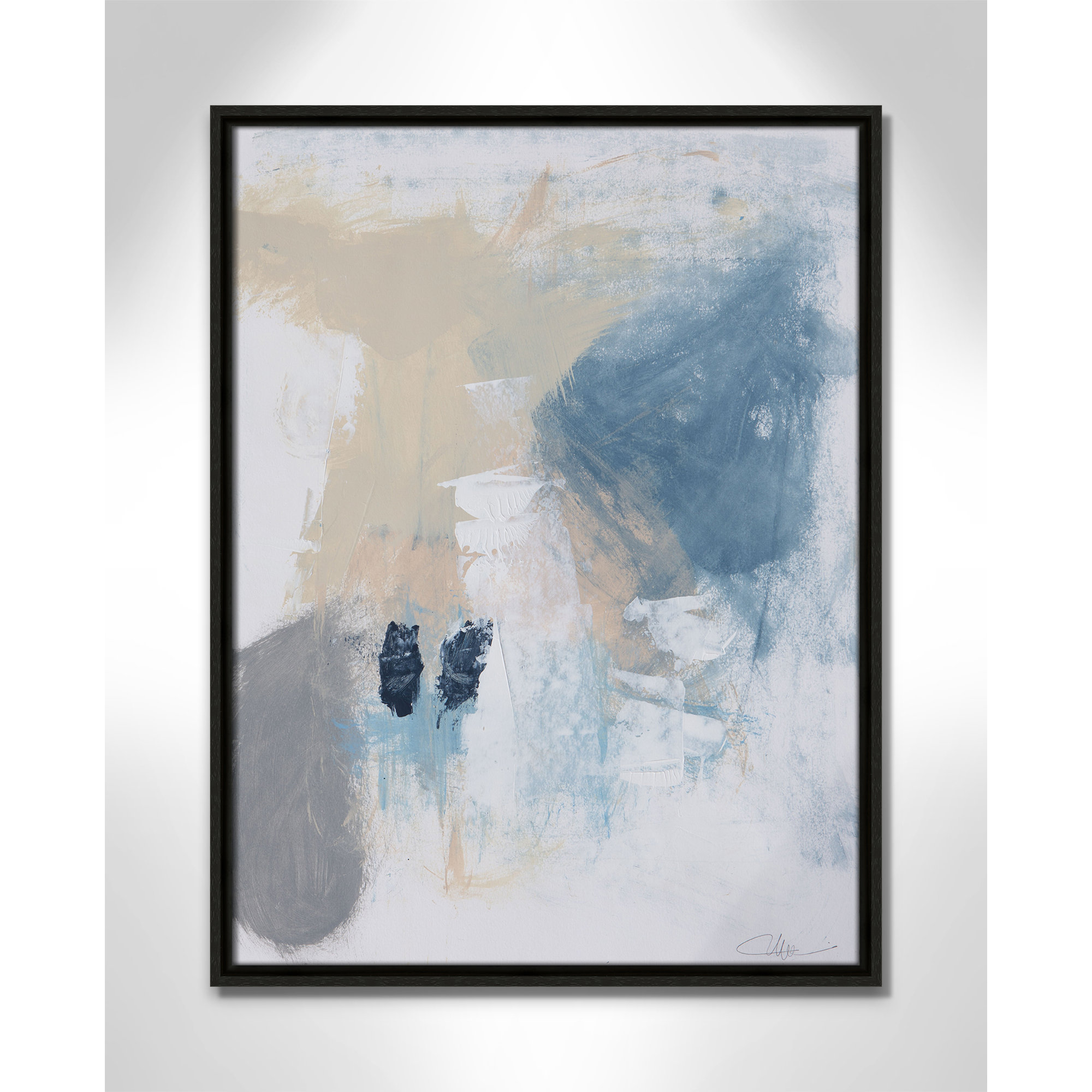 Coastal Carnival II Print by Casa Fine Arts, Espresso Floater Framed Canvas, 25.5" H x 19.5" W x 2" D, No Mat