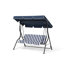 Aeliana 3 Person Porch Swing with Canopy