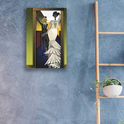 «The Girls» par Jaleel Campbell, art mural en verre acrylique