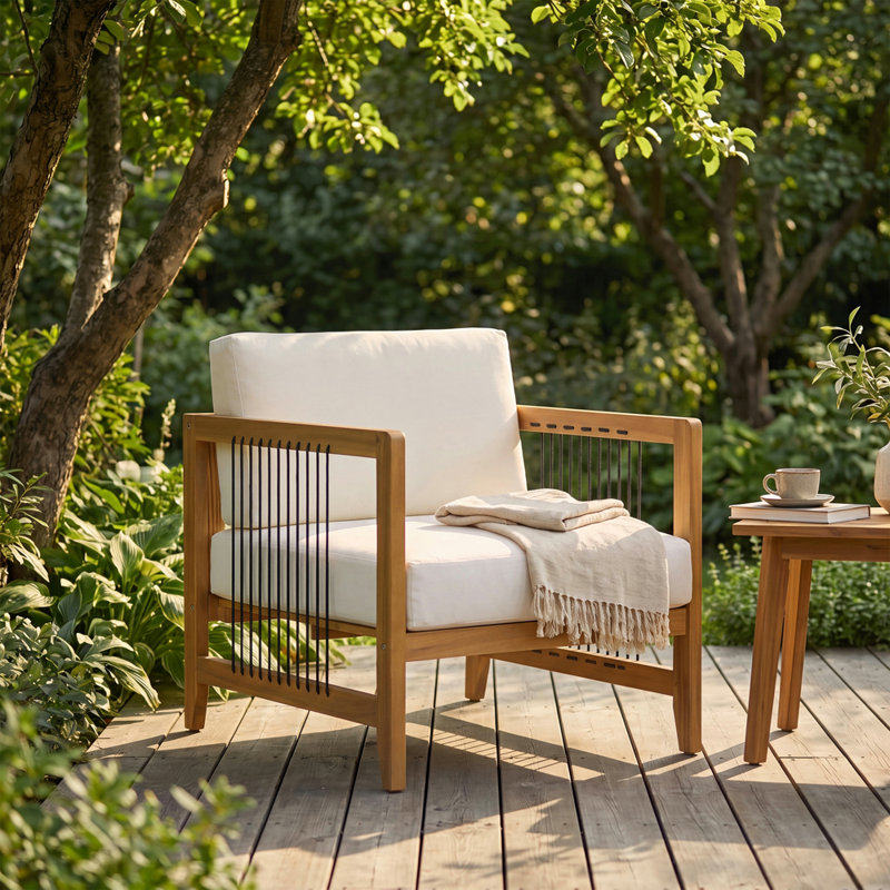 Chaise d'extérieur moderne