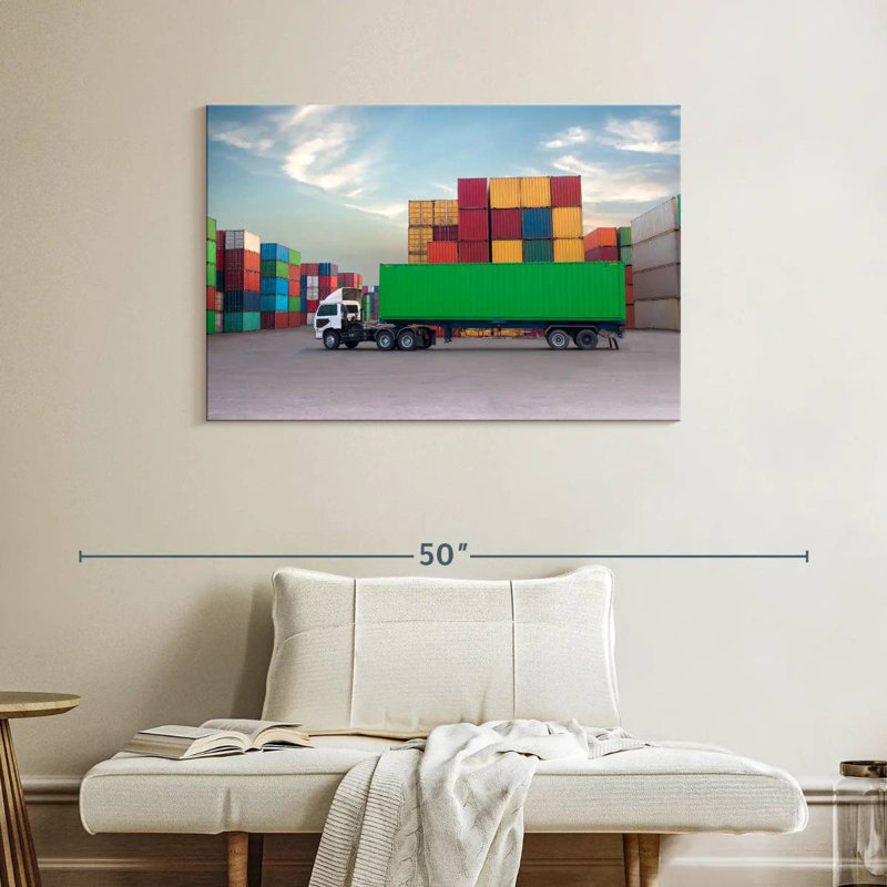 Mehar Cargo Truck, 26" H x 39" W