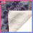 Purple Ornate Medallion Blankets-123326168
