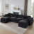 Dark Black Chenille selected