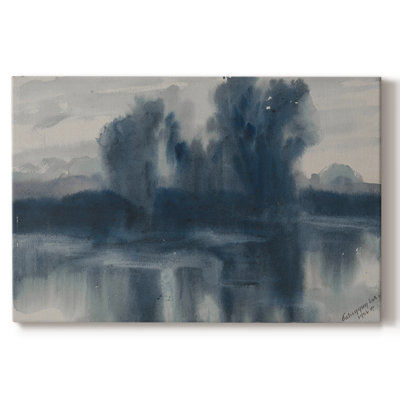 Paysages rétro-DCCLX -Galerie enveloppée Cavas