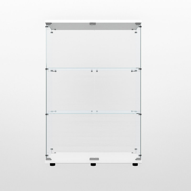 Vitrine en verre trempé