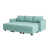 Polyester bleu est en rupture de stock