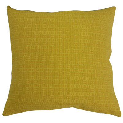 Uzo Plaid Reversible Throw Pillow