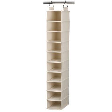 Geles 30 Pair Hanging Shoe Organizer Rebrilliant Finish: Beige