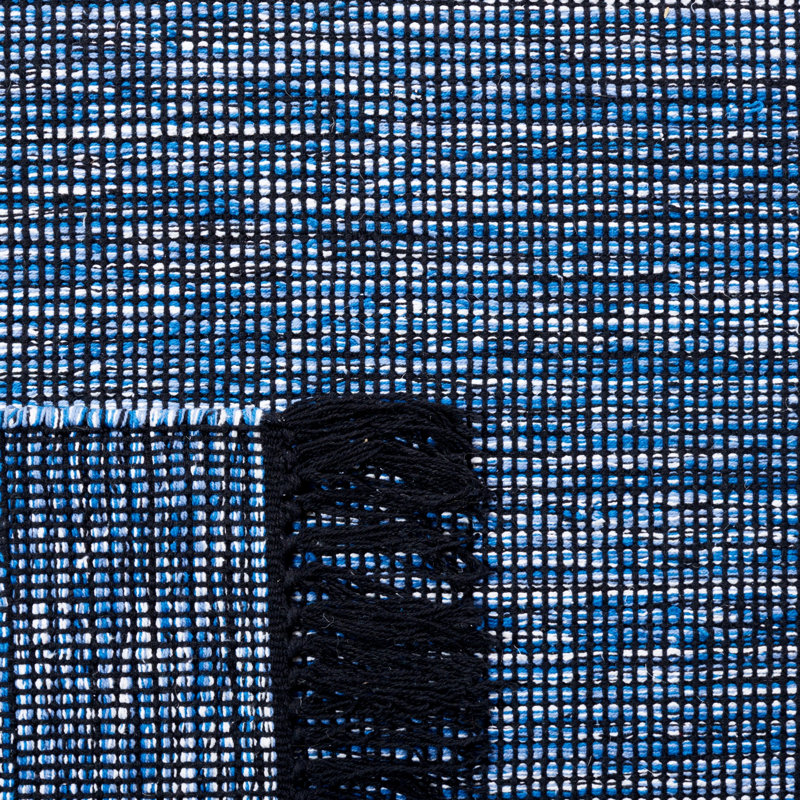 Montauk Hand Woven Cotton Rug, Runner 2'3" x 9'