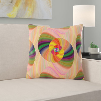 Coussin décoratif tourbillon