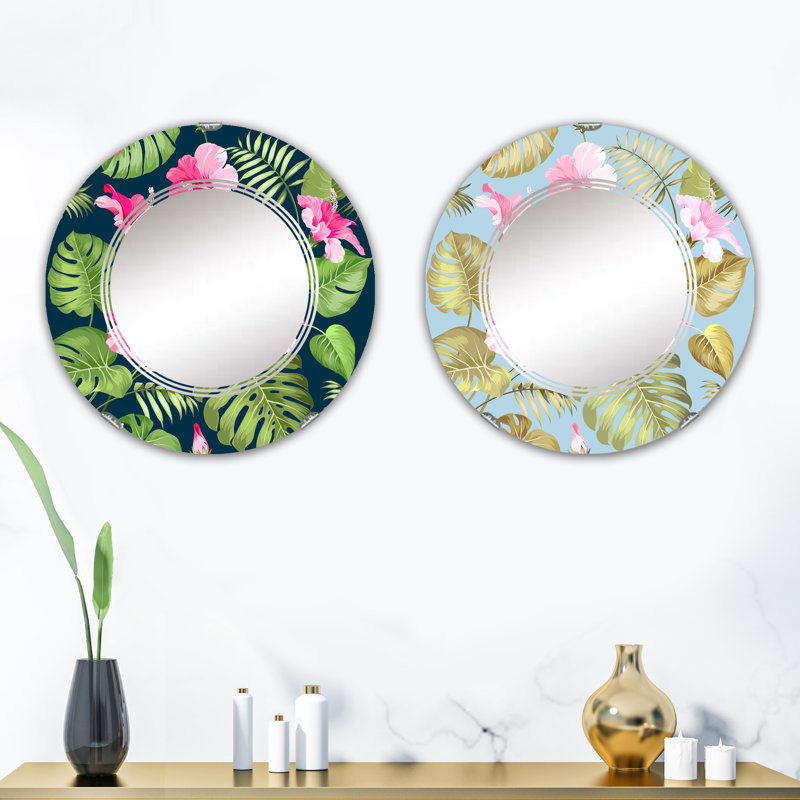 Ensemble de 2 miroirs sans cadre