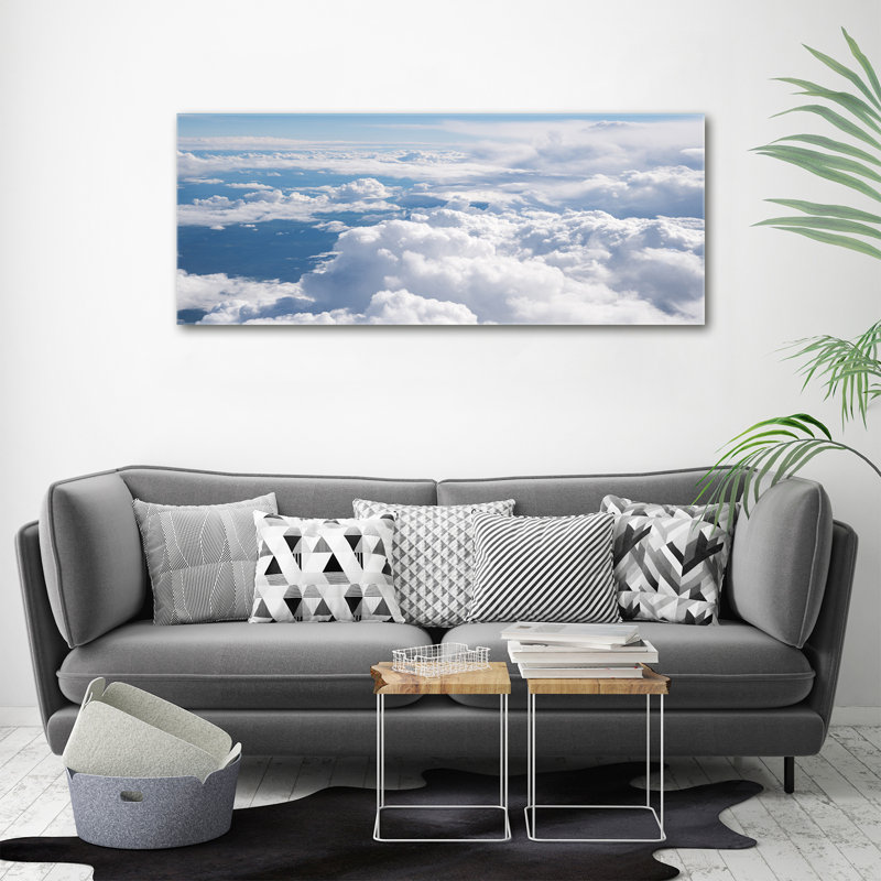View From The Plane - Wrapped Canvas Print