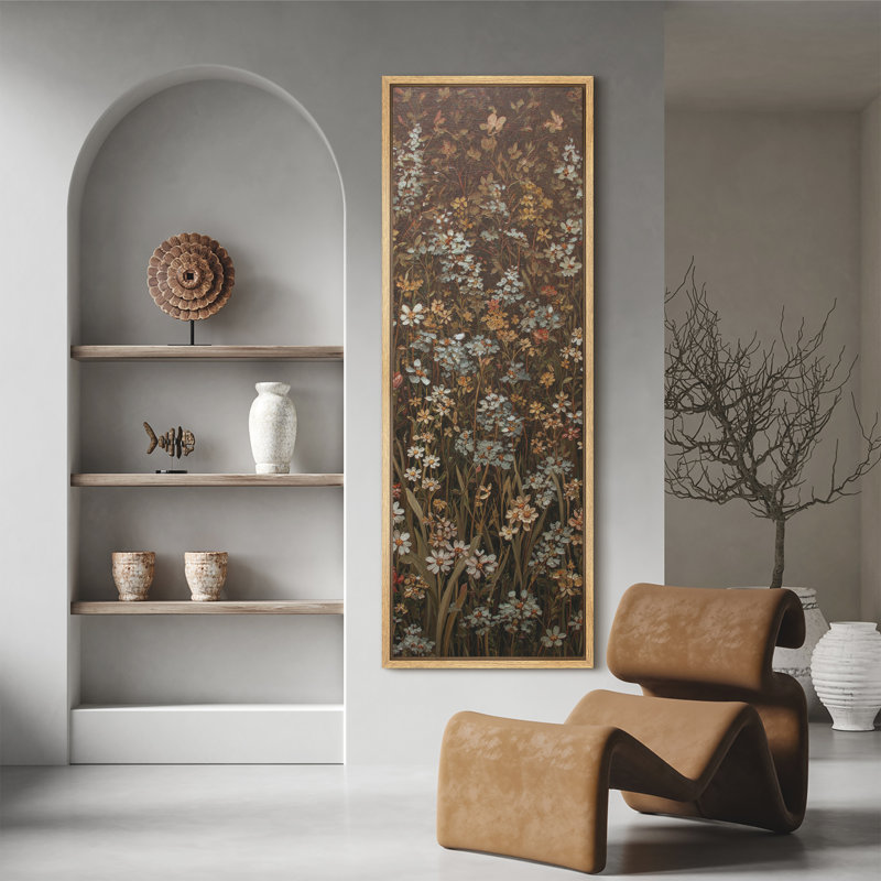 Reproduction d'art sur toile encadrée, Naturel, H 60 po x l 20 po x P 1,5 po